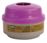 North Respirator Combination Gas Vapor and Particulate Filter Cartridges