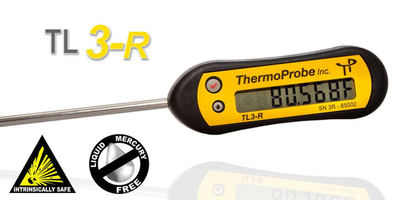 TL3-R Intrinsically Safe Precision Reference Portable Stem Thermometer for Laboratory and Field Reference