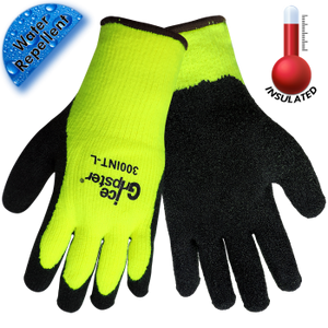 Ice Gripster® Neon Yellow, Brushed Terrycloth Glove (300)