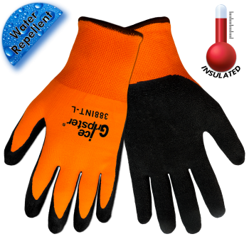 Ice Gripster® Hi-Viz Orange Cold Weather Glove (388)