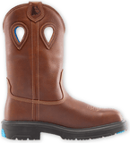 Steel Blue BLUE HEELER, 10" Wellington Full Grain Leather Work Boot with Steel Toe and Non-Metalic Shank (813945)
