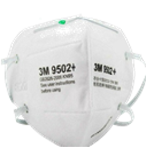 3M™ Particulate Respirator, 9502+N95, Box of 50