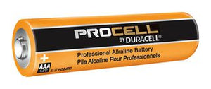 Duracell PROCELL Batteries, Alkaline non-rechargeable