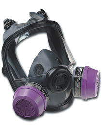 North Full Face Respirator, Dual Cartridge (7600)