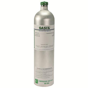 GASCO 58L-411X Disposable 58 Liter 4 Gas Calibration Gas Cylinder