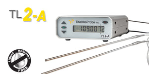 TL2-A Precision Bench-top Laboratory Reference Thermometer – Dual Channel & USB Data Logger