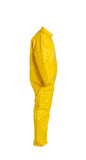 DuPont™ Tychem® 2000 Yellow Polyethylene Coverall, Collar, Open Wrists and Ankles. Yellow (QC120SYL)
