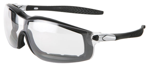 Crews Rattler® - Black Frame, Clear Anti-Fog Lens (RT110AF)