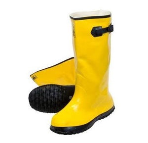 Yellow Heavy Weight Rubber Over the Shoe Slush Boots,  16"