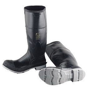 Polyblend 16" Plain Toe Boot with Cleated Sole