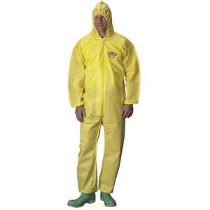 Lakeland ChemMax®1 Coverall, Zipper with Storm Flap, Elastic Wrists, Elastic Ankles and Attached Hood (C55428)