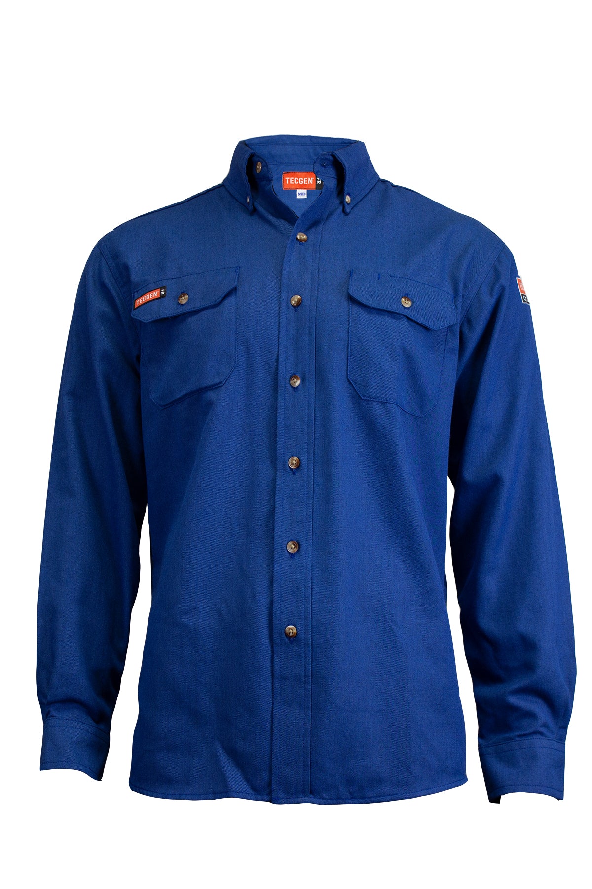 8 Cal TECGEN SELECT (FR) Flame Retardant Work Shirt, NSA SM / Royal Blue 8 Cal TECGEN SELECT (FR) Flame Retardant Work Shirt, NSA SM / Royal Blue