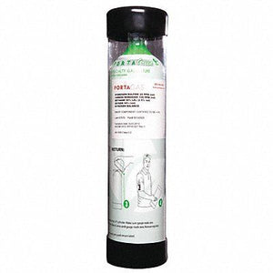 Portagas Carbon Monoxide - 60 ppm, Hydrogen Sulfide - 20 ppm, Methane - 1.45%, Oxygen - 15% Calibration Gas
