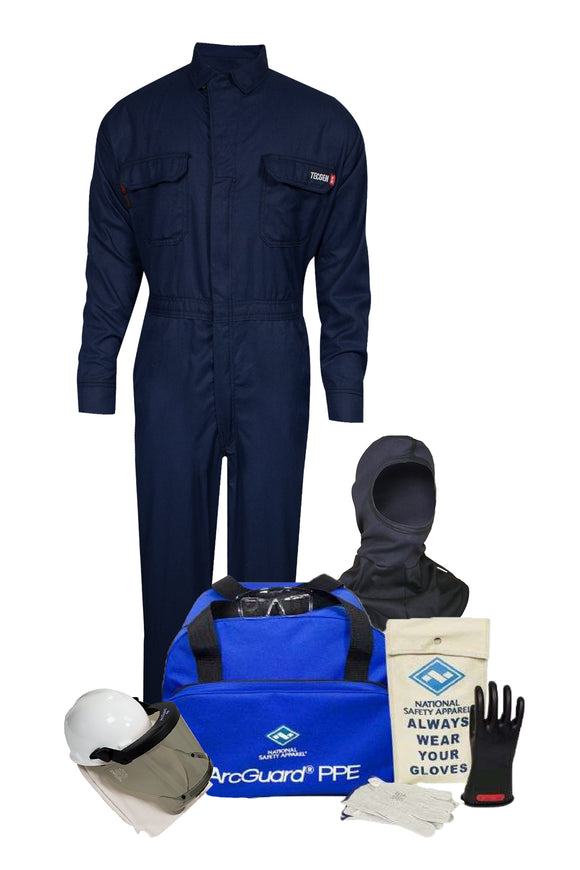 TECGEN (FR) Flame Retardant 8 Cal Coverall Kit, NSA