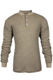 TECGEN (FR) Flame Retardant Long Sleeve Henley, NSA